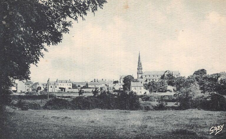 Village de Plounéour-Trez, Finistère nord, Pays Pagan